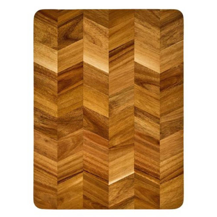Swiss Diamond Acacia Herringbone Cutting Board