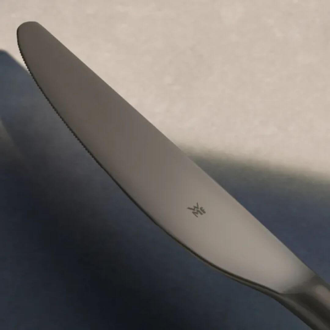 WMF Boston Gunmetal Grey Cutlery Set 24pce