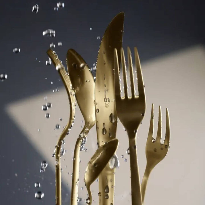 WMF Boston Champagne Gold Cutlery Set 24pce