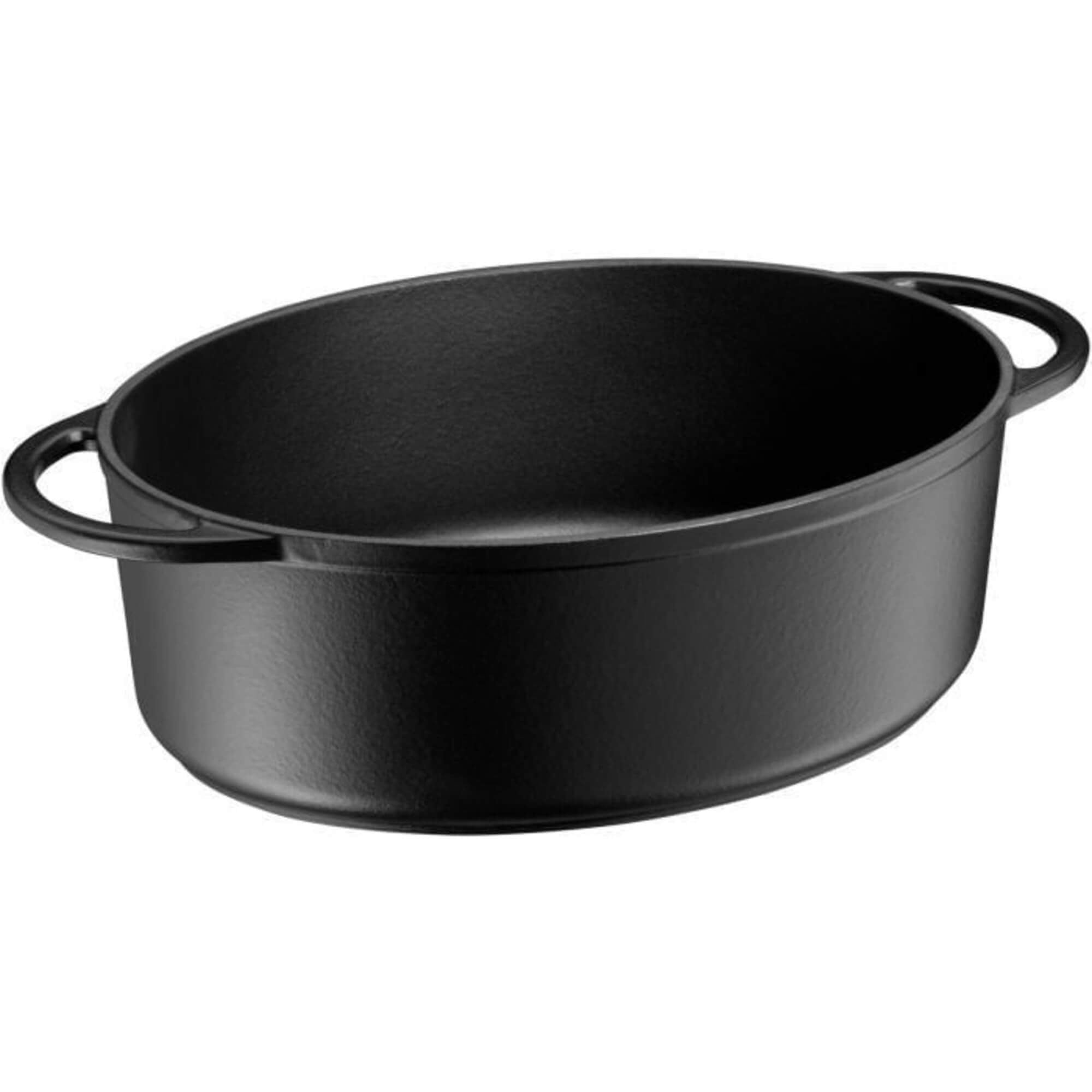 WMF Cast Iron Oval Roaster with Lid 30cm