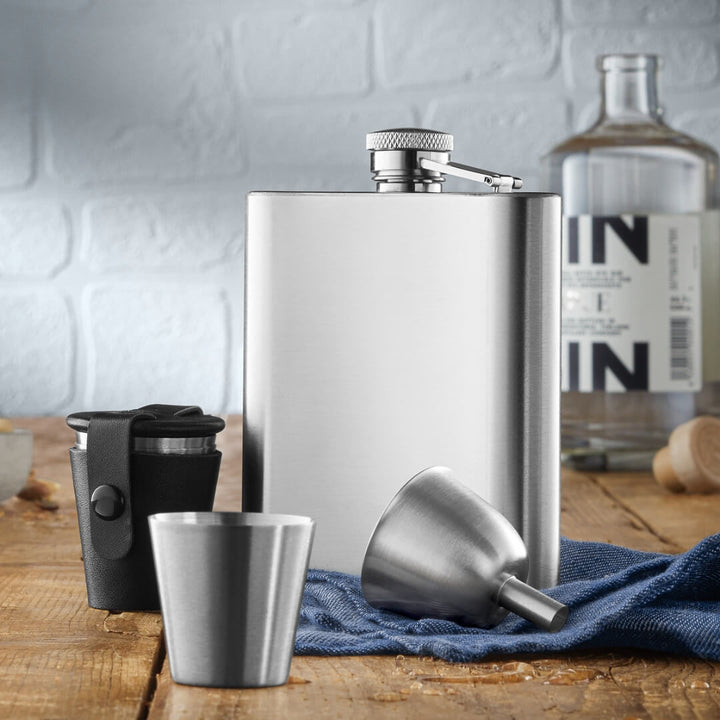 WMF Hip Flask Manhattan 3pce Set