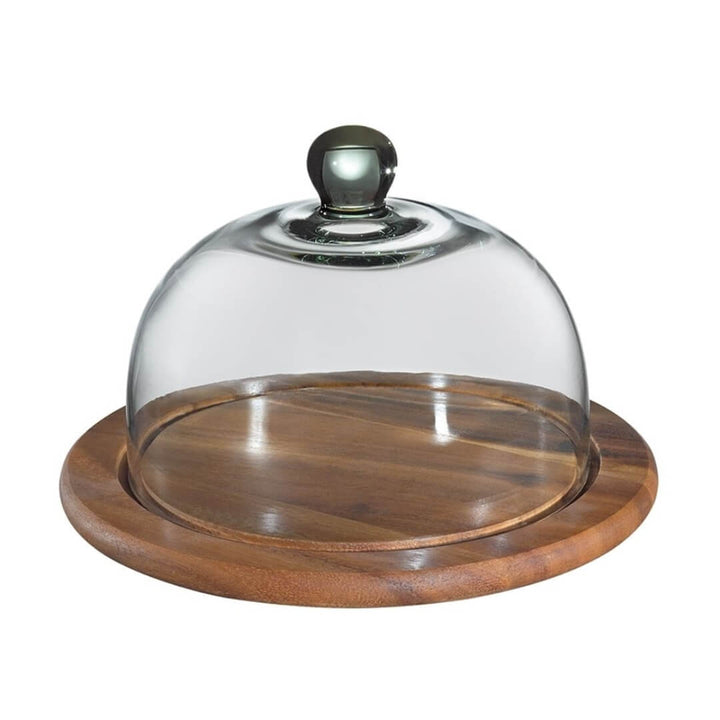 Zassenhaus 30cm Cheese Board with Glass Dome