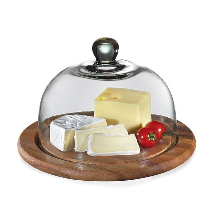 Zassenhaus 30cm Cheese Board with Glass Dome