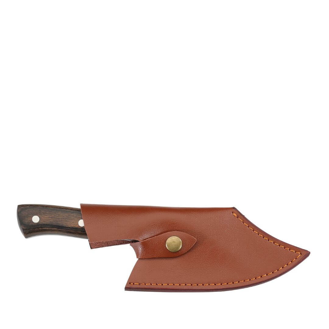 Zassenhaus Farmer Chef's Knife with Leather Sheath 14cm