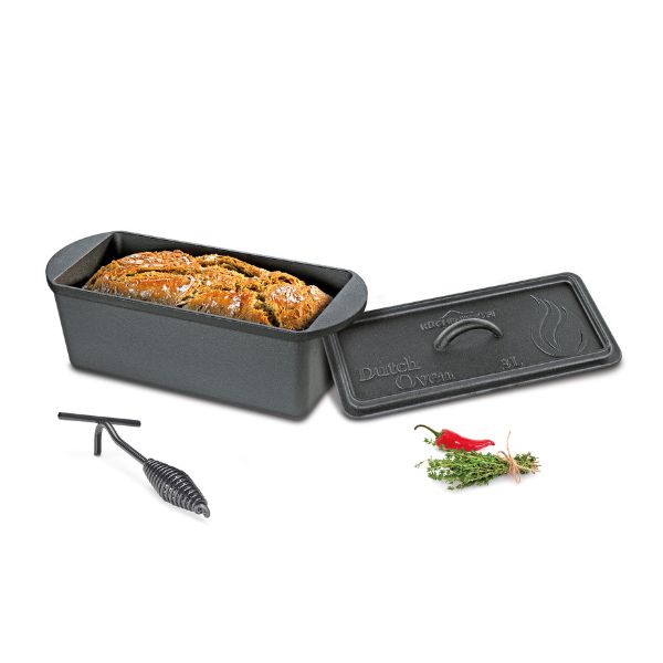 Zassenhaus Cast Iron Dutch Oven Loaf Mould 3L