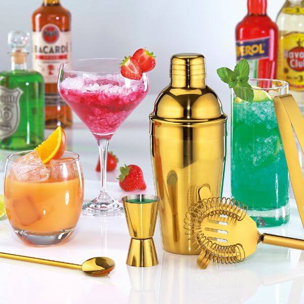 Zassenhaus Golden Mule Bar Set 5pce