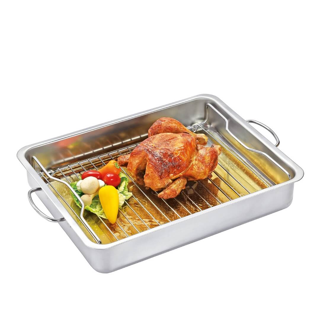 Zassenhaus Roaster with rack 40cm