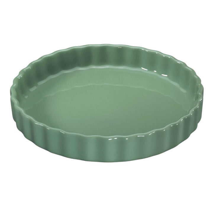 Kuchenprofi Porto Ceramic 28cm Jade Flan Dish