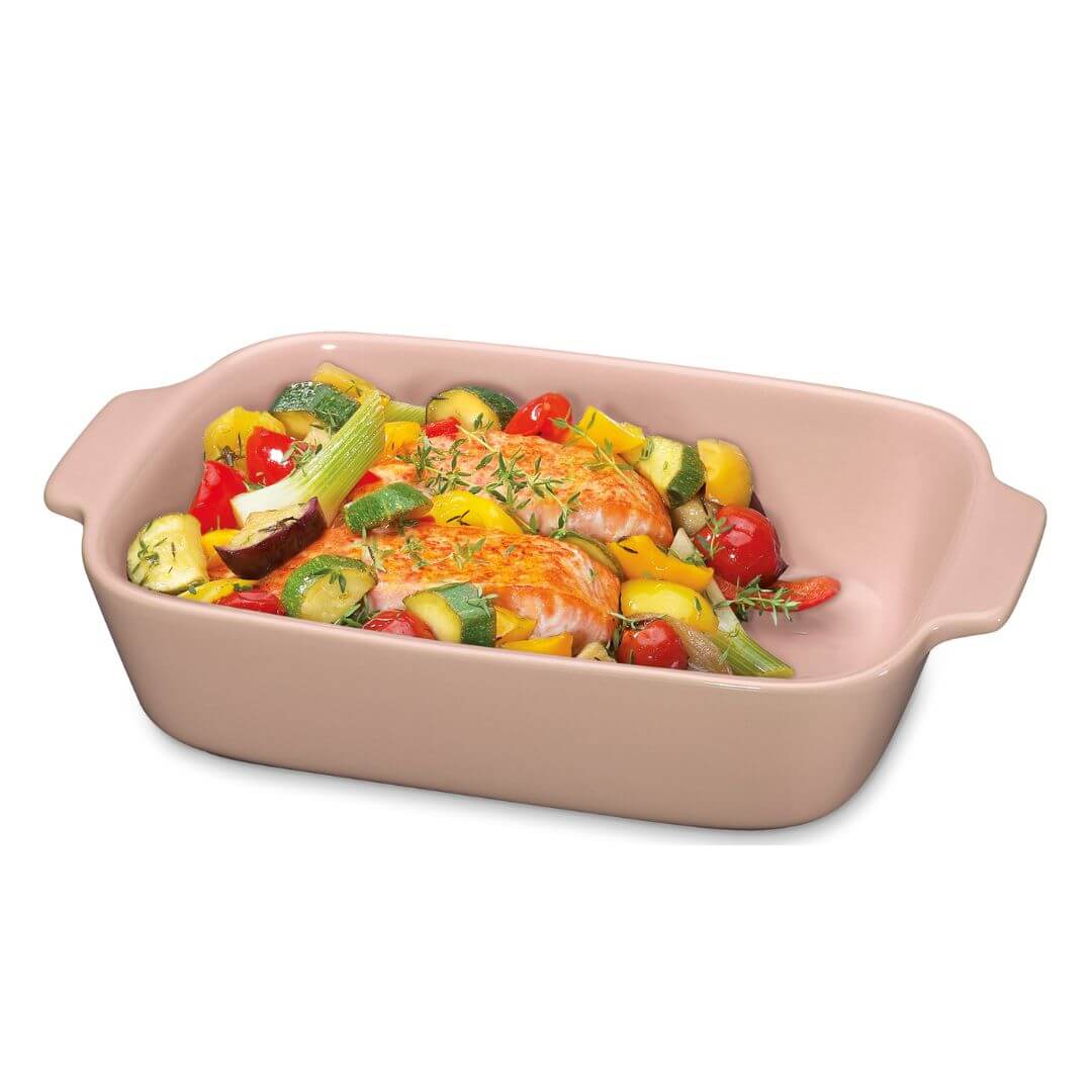 Kuchenprofi Porto Ceramic 30cm Pink Baking Dish