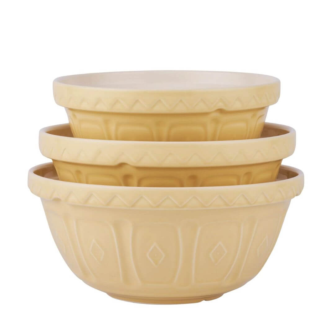 Mason Cash Colour Mix Butter Yellow Mixing Bowl