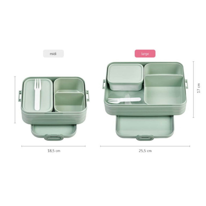Mepal Bento Lunch Box Large Nordic Sage