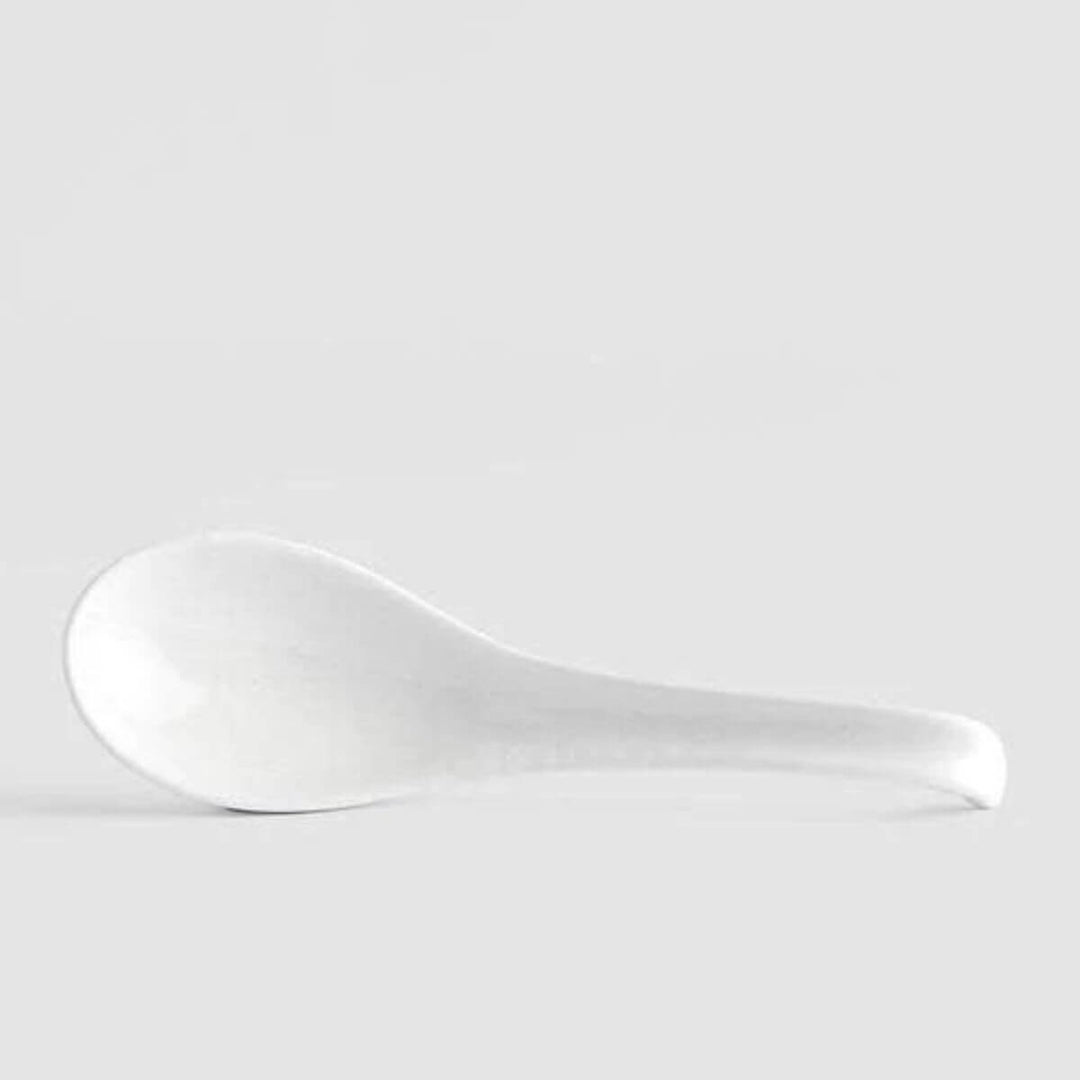 Naibu Ceramic Spoon White 17.5cm