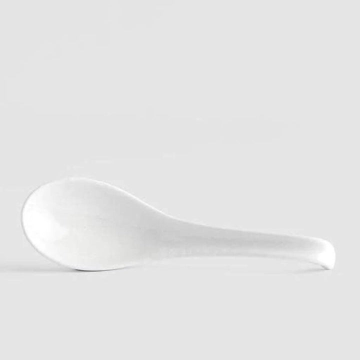 Naibu Ceramic Spoon White 17.5cm