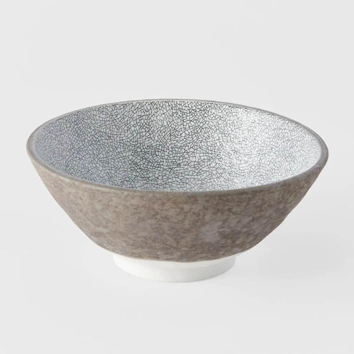 Naibu Crazed Grey Medium Bowl 16cm