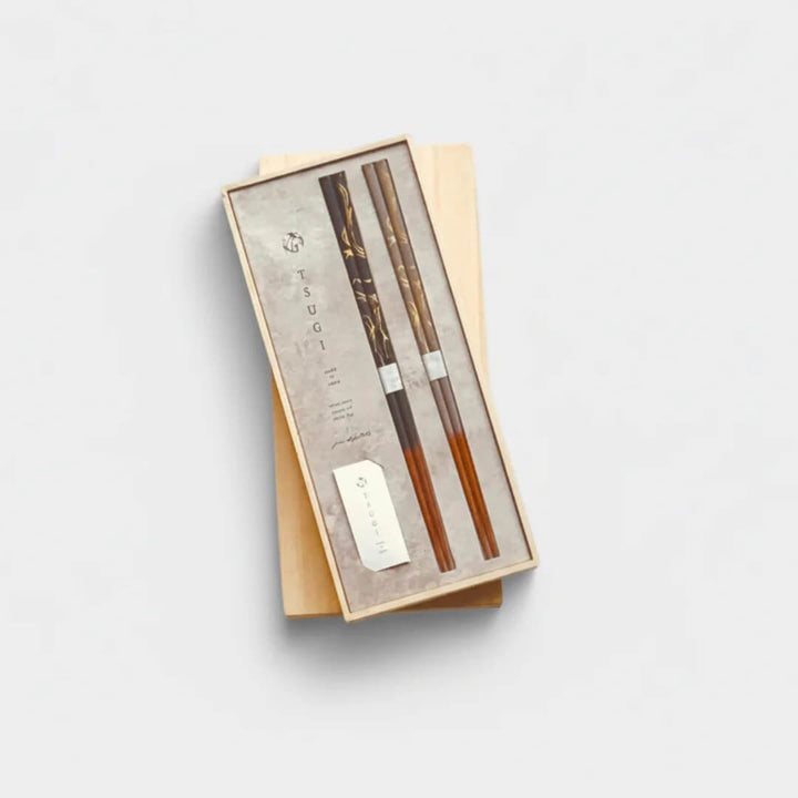 Sunlife Navy & Grey Giftboxed Chopsticks