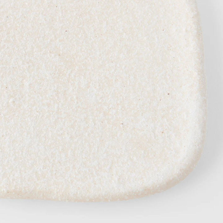 Naibu Shell White Slab Square 19cm