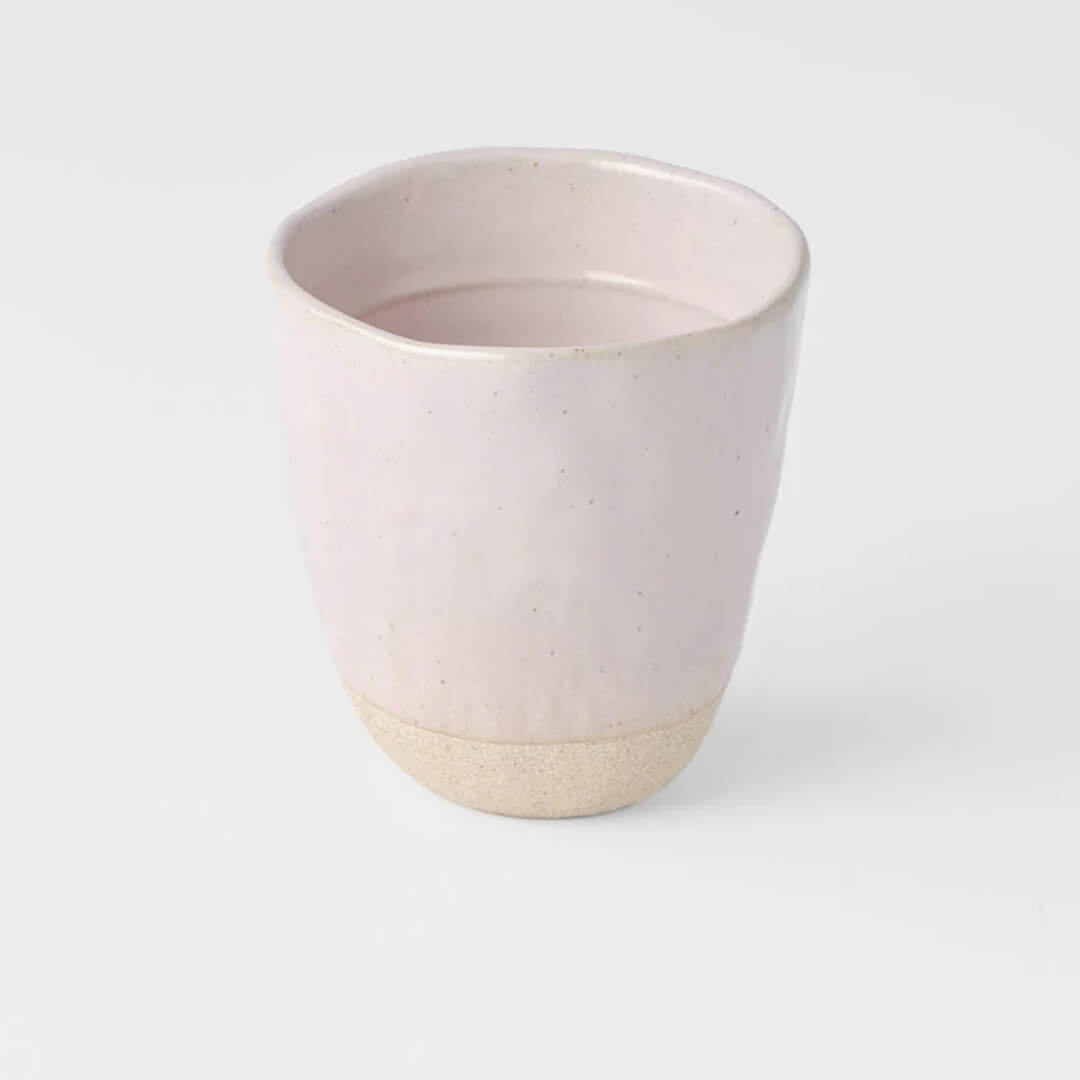Naibu Lopsided Large Tea Mug Sakura Pink