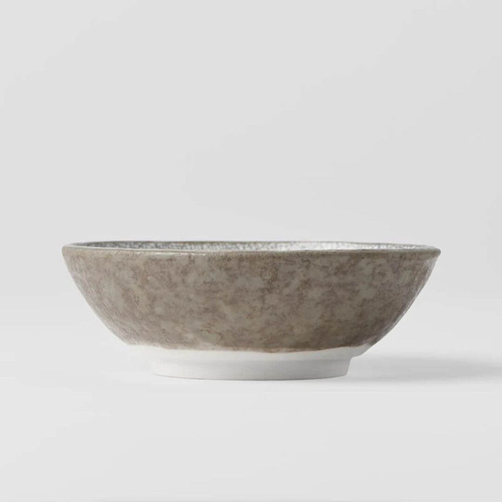 Naibu Crazed Grey Small Shallow Bowl 13cm