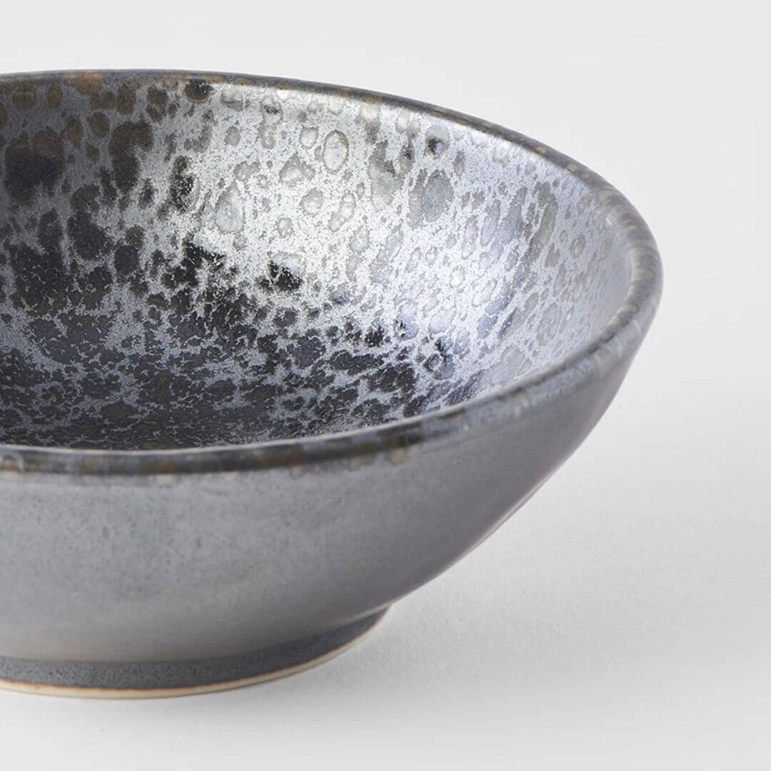 Naibu Black Pearl Shallow Bowl 13cm