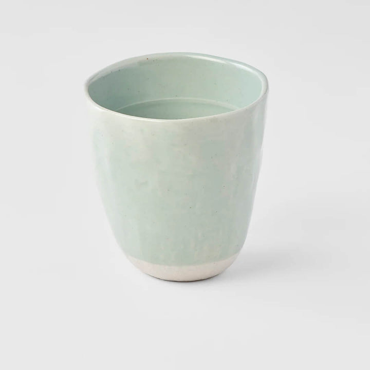Naibu Lopsided Large Tea Mug Light Teal