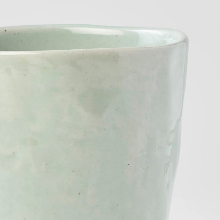 Naibu Lopsided Large Tea Mug Light Teal