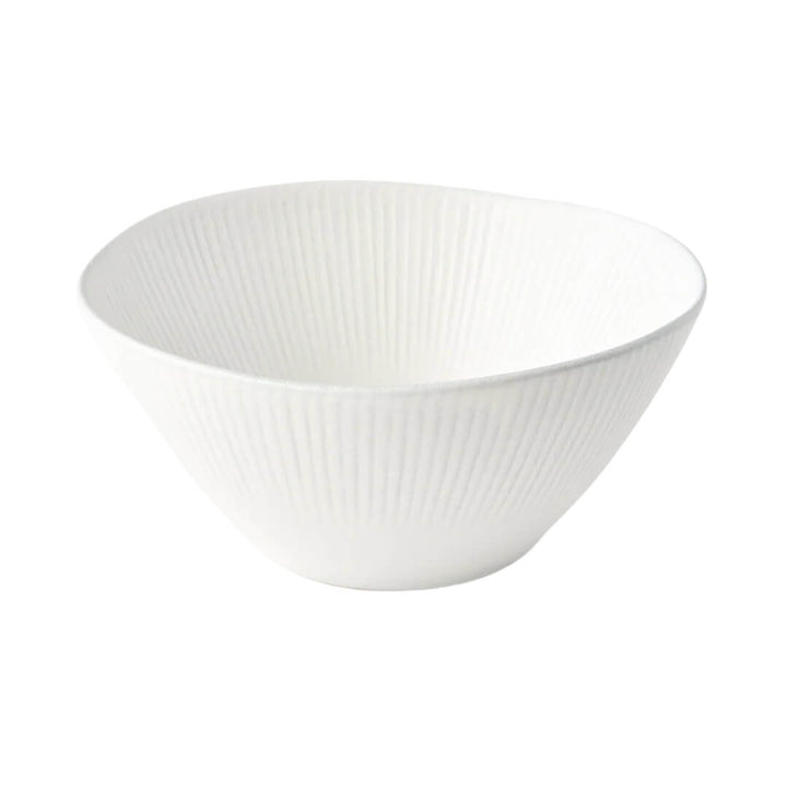 Naibu Snow Leaf White Deep Bowl 18cm