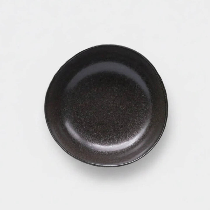 Naibu Matte Black Uneven Bowl 20cm