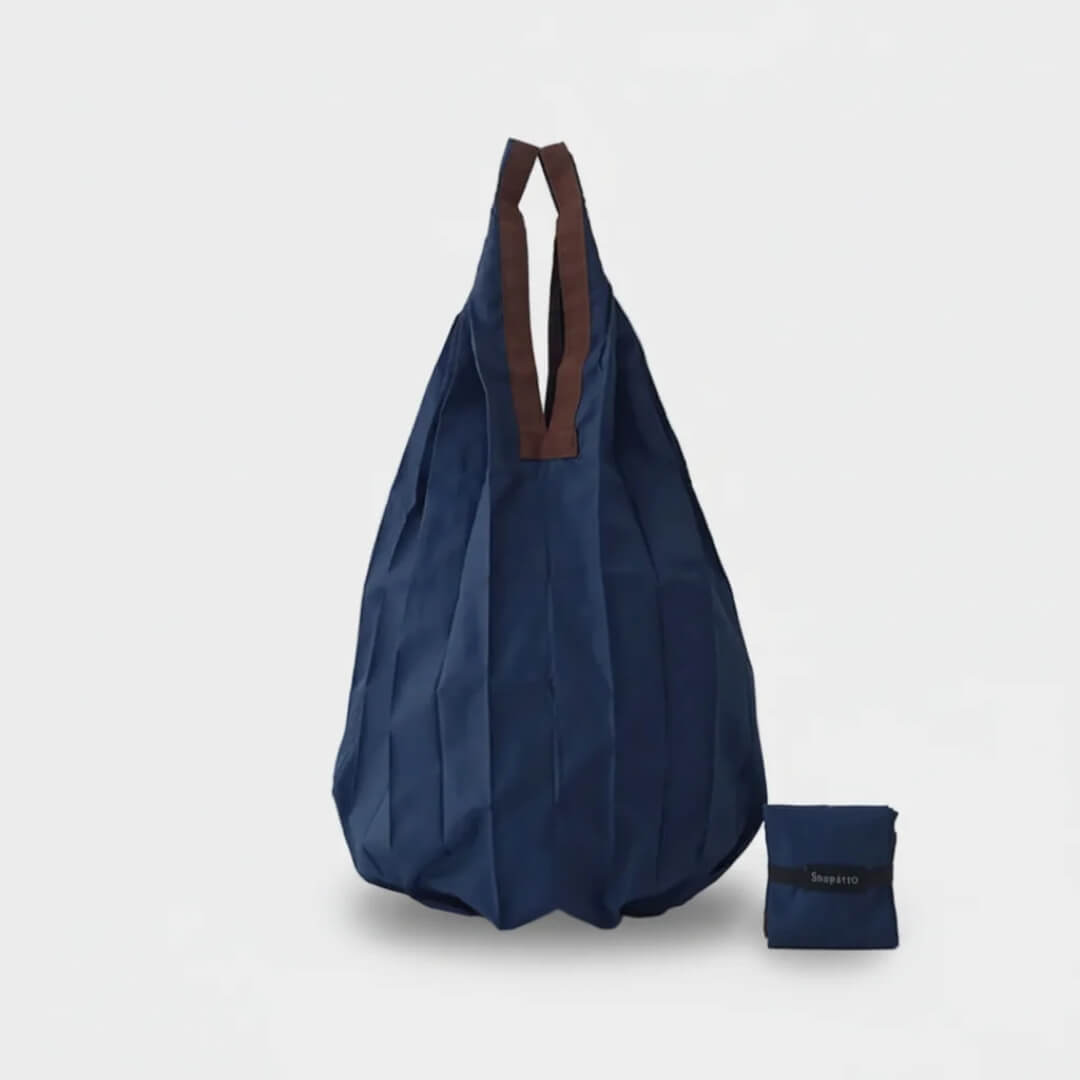 Shupatto Compact Shopping Bag Navy