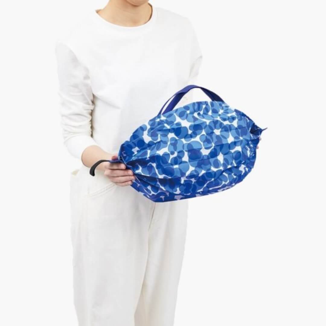 Shupatto Foldable Shopping Bag Ocean