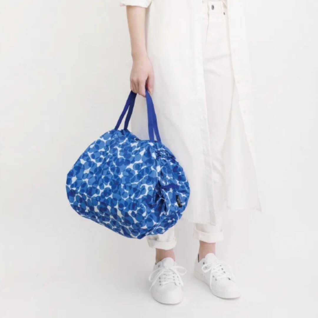Shupatto Foldable Shopping Bag Ocean
