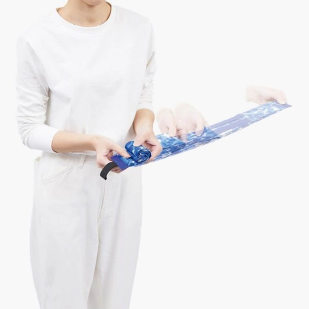 Shupatto Foldable Shopping Bag Ocean