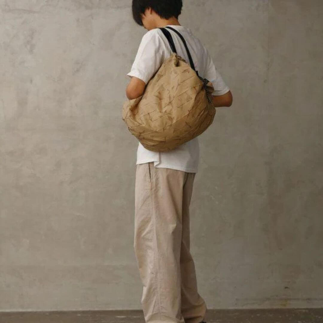 Shupatto Packable Bag Flying Birds