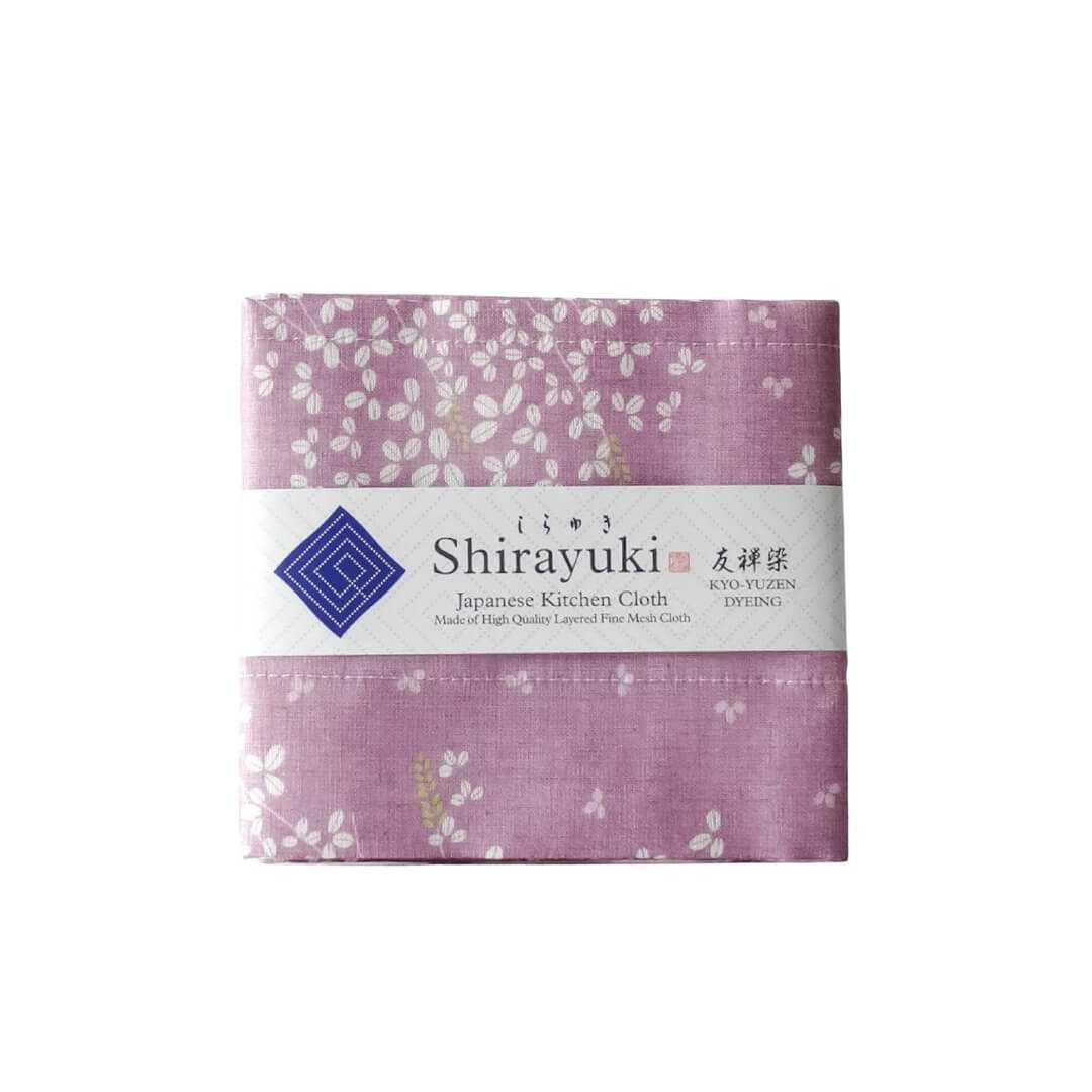Shirayuki Hagi in Grape Dishcloth