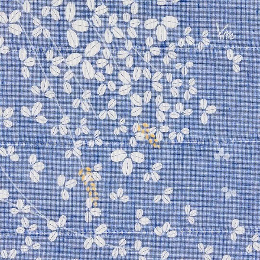 Shirayuki Hagi in Indigo Dishcloth