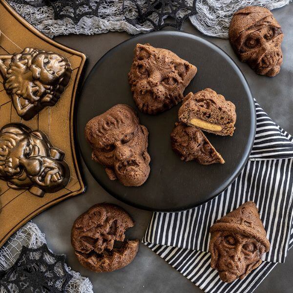 NordicWare Monster Mask Cakelet Pan