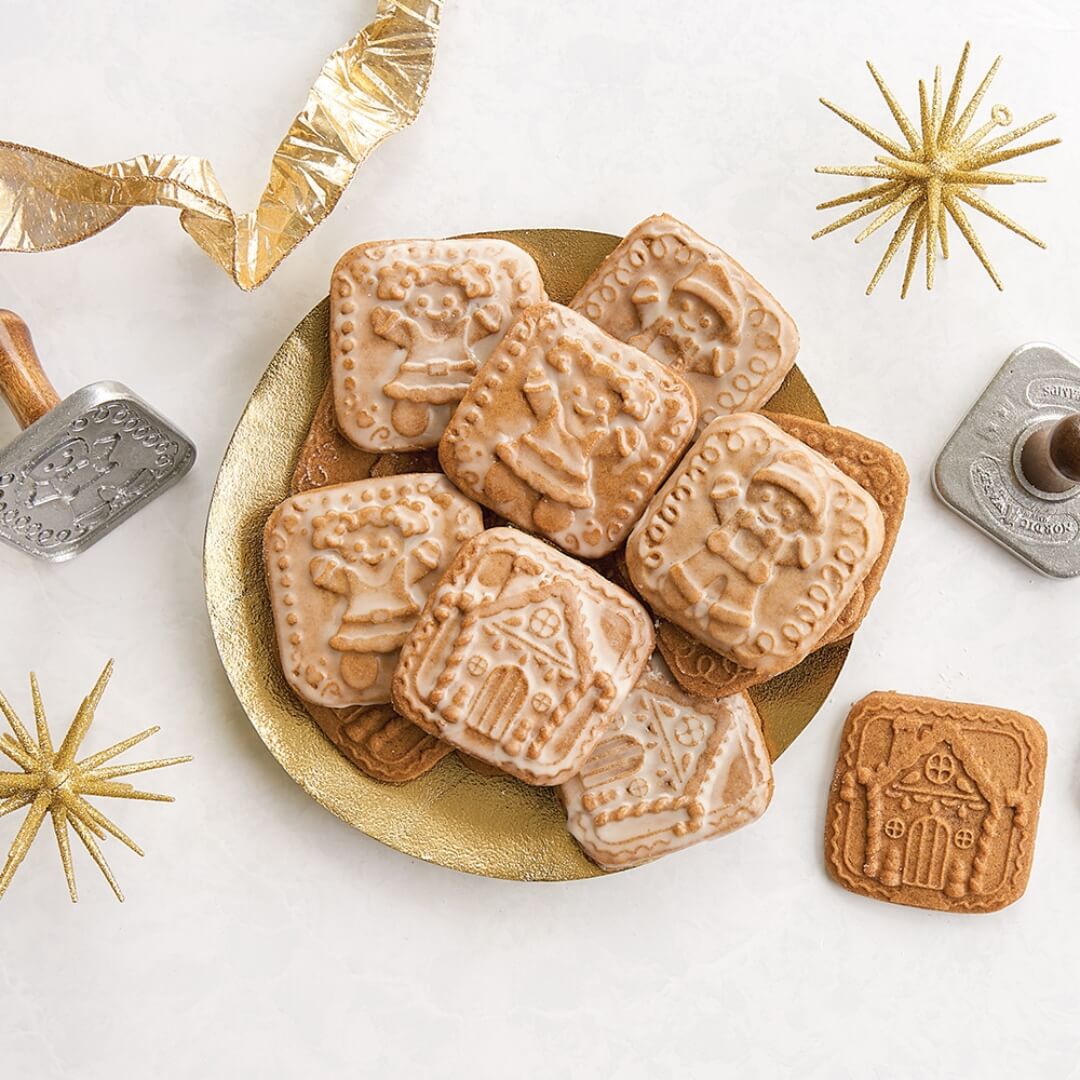NordicWare Cookie Stamps Gingerbread 3pce Set