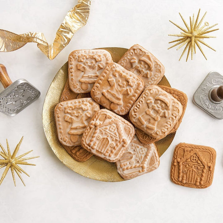 NordicWare Cookie Stamps Gingerbread 3pce Set
