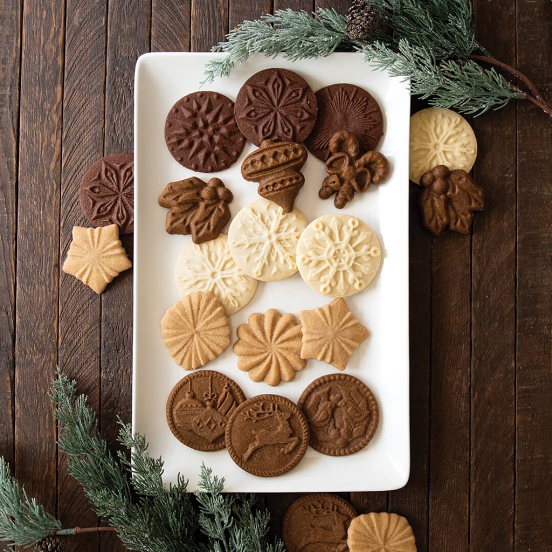 NordicWare Cookie Stamps Starry Night 3pce Set