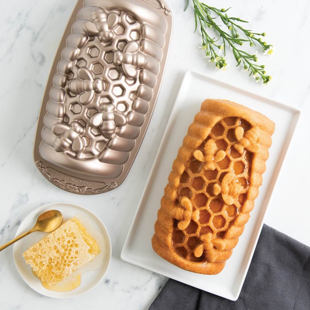 Nordic Ware Honey Hive Loaf Pan