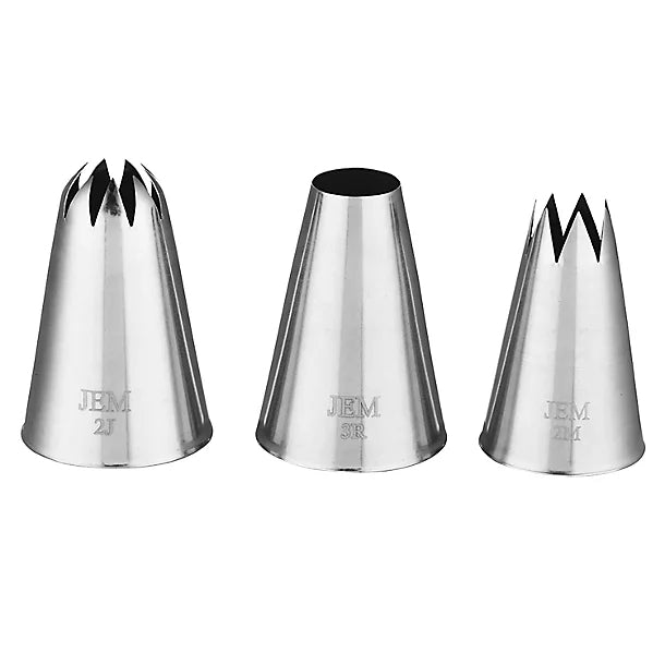 PME Large Cupcakes Collection Nozzle Set pk3