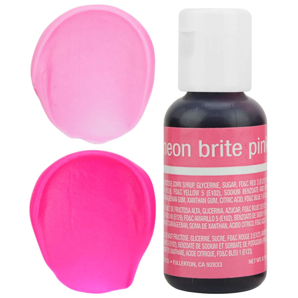 Liqua-Gel Neon Brite Colours 20g