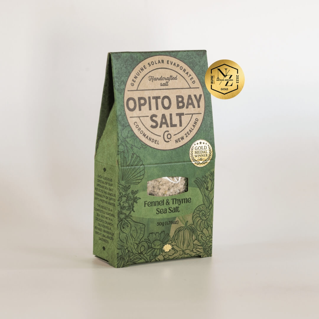 Opito Bay Salt Fennel and Thyme Sea Salt 50g
