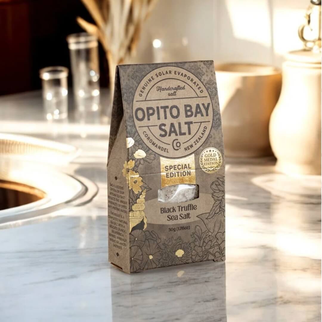 Opito Bay Salt Black Truffle Sea Salt 50g