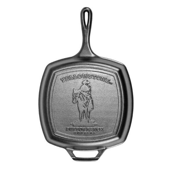 Lodge Cast Iron Yellowstone Square Grill Pan