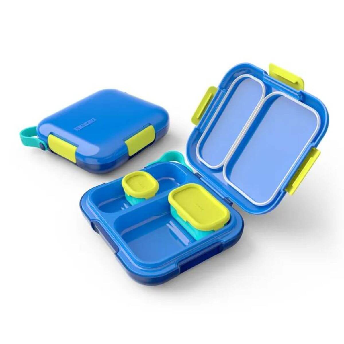 Zoku Neat Bento Lunch Box 5pce Set - Blue