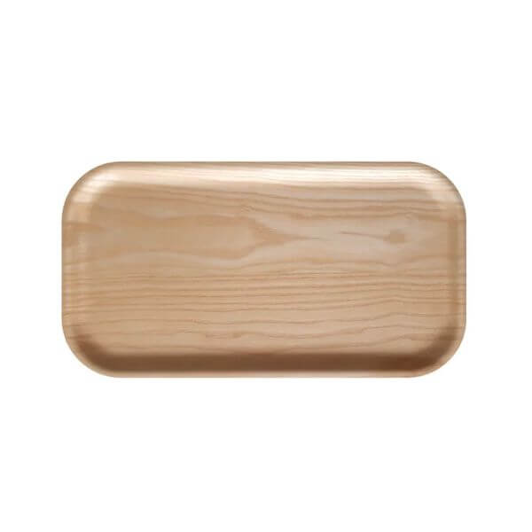 Atiya Rectangular Wooden Ash Tray 43x22cm