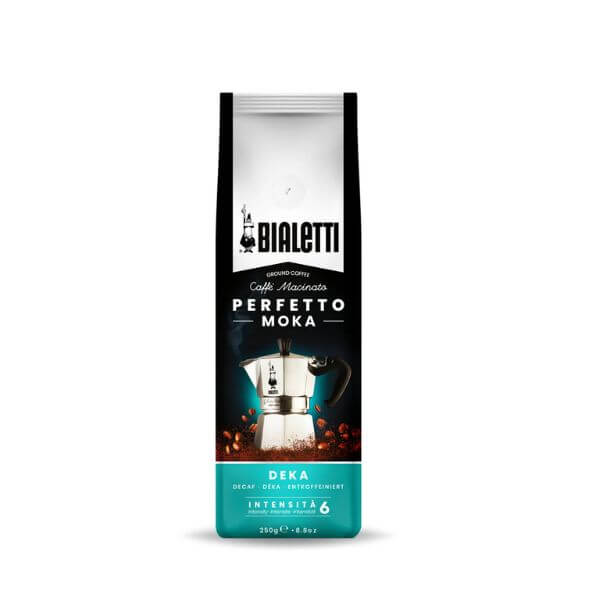 Bialetti Perfetto Moka Decaf Coffee 250g