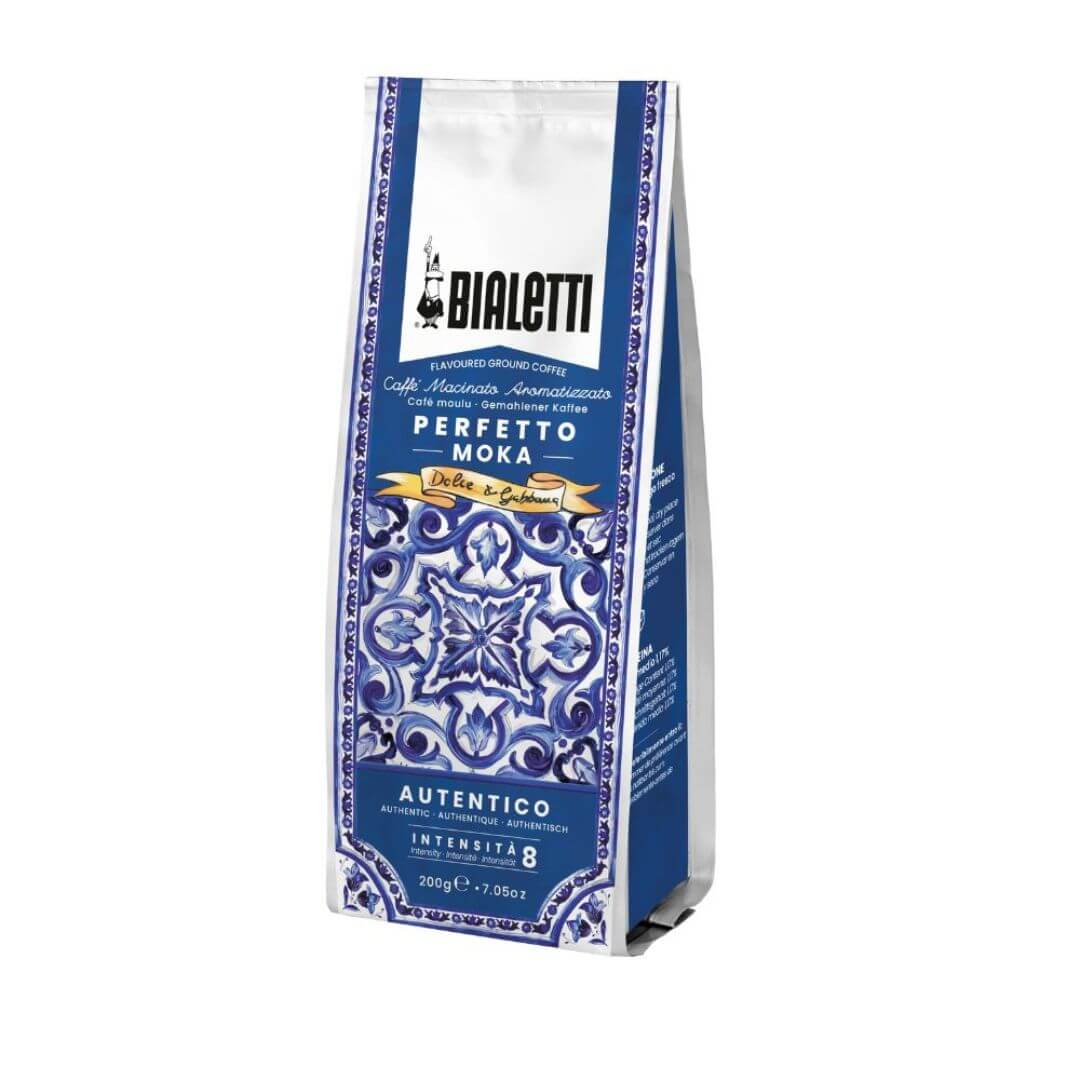 Bialetti Dolce&Gabbana Ground Coffee – Blu Mediterraneo