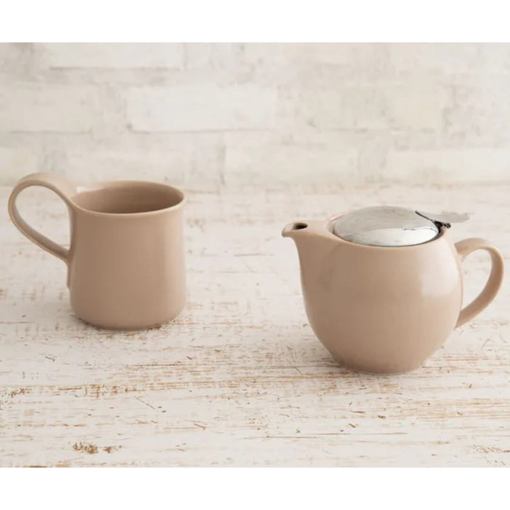 Zero Japan Teapot 450ml Silky Beige