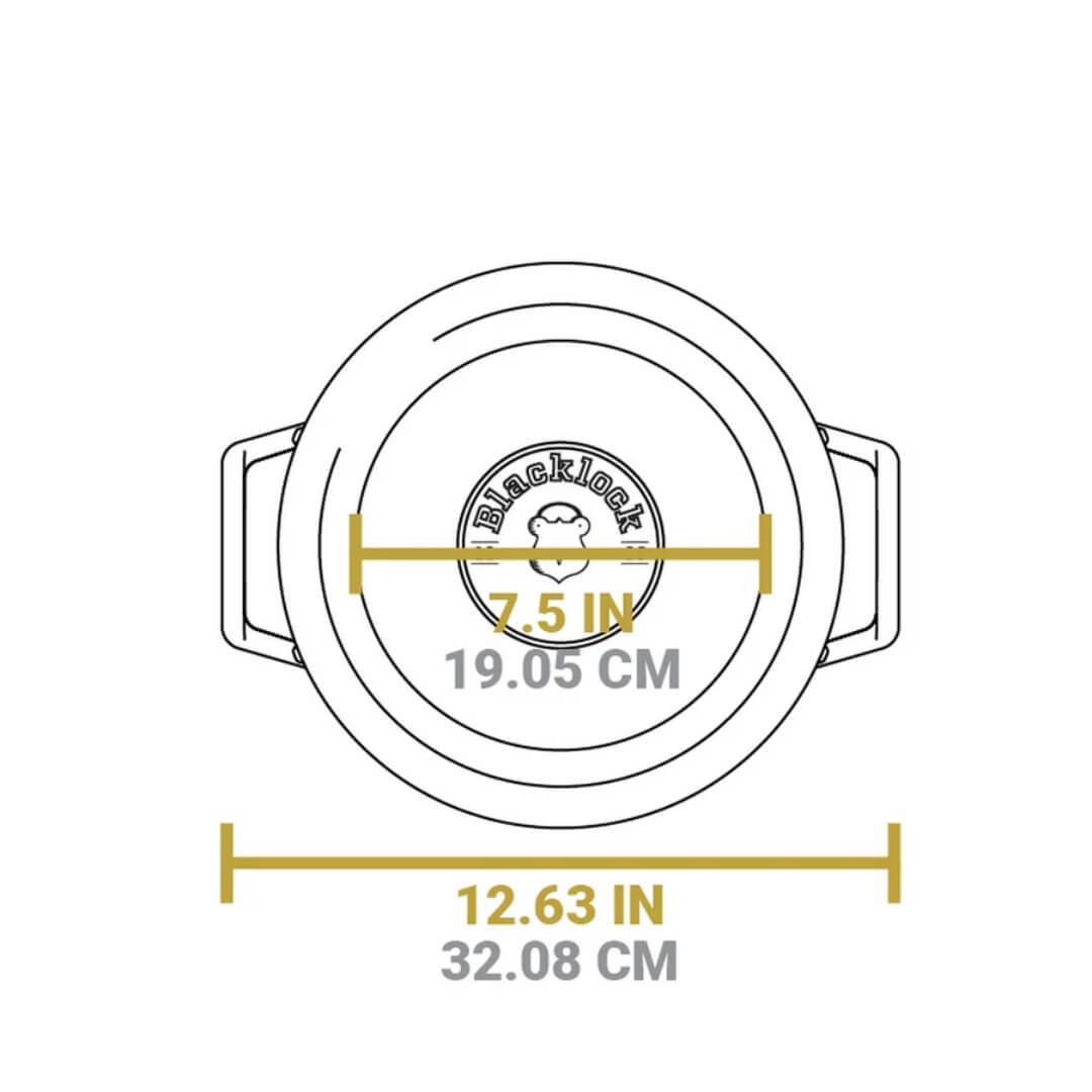 Lodge Blacklock Dutch Oven 26cm 5.2L